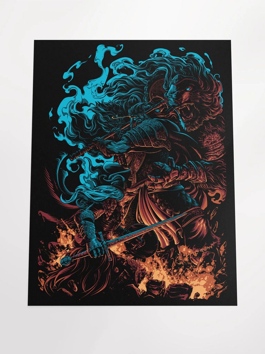 Warrior's Rage — Wall Art product image (4)