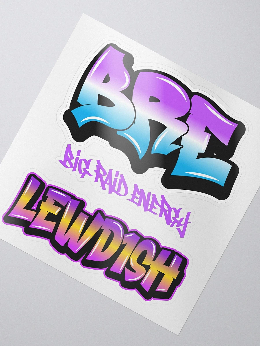 Lewd1sh BRE stickers product image (2)