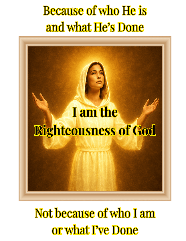 I am the Righteousness of God (Female)