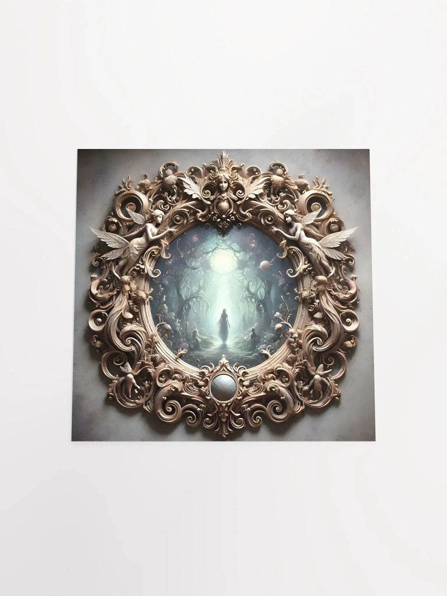 Mirror Realm Glow Matte Poster product image (2)