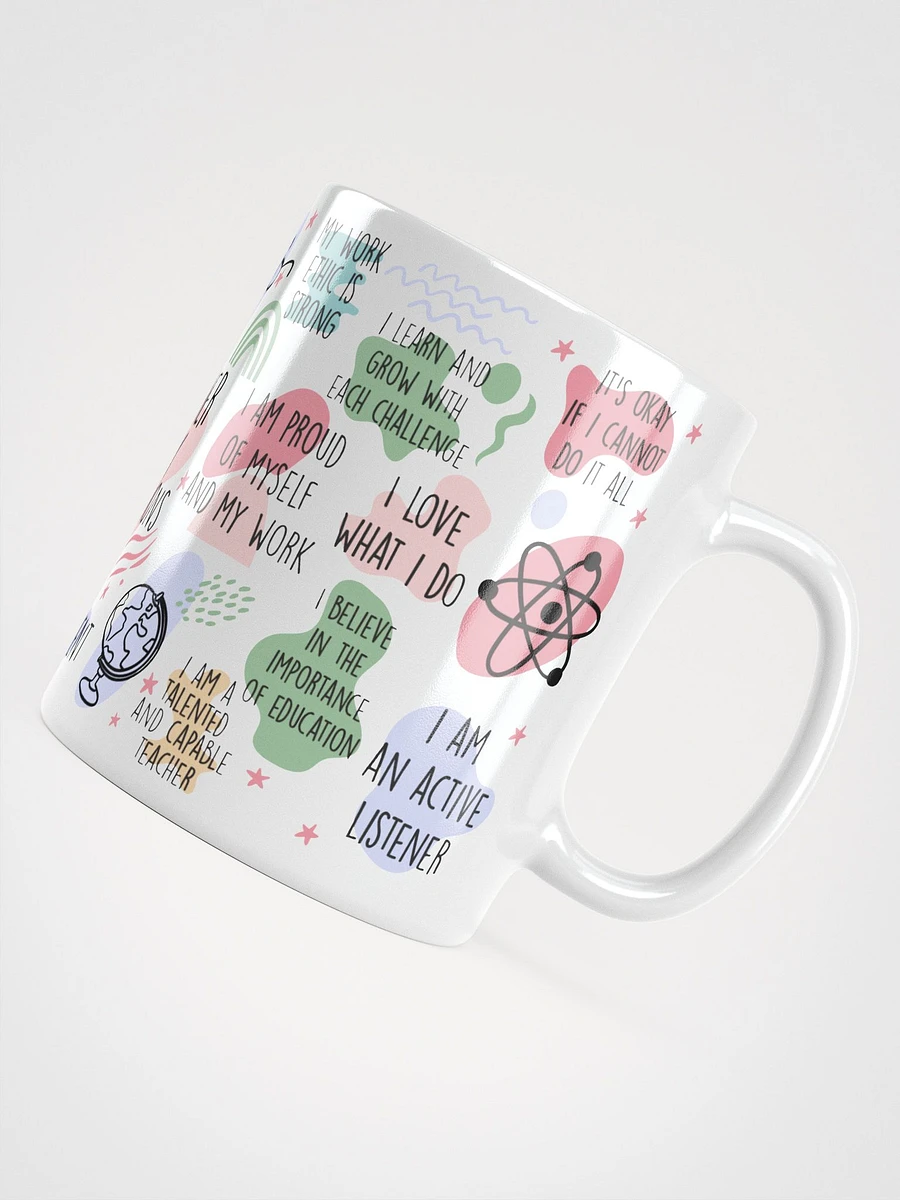 Teacher Daily Affirmations Mug, 11 oz. product image (2)