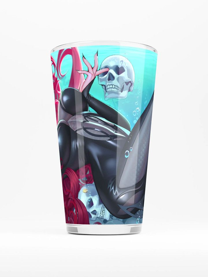 Deadly Skull Pint Glass product image (1)