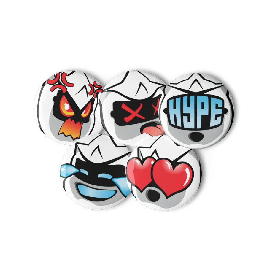 BOT Bot Emote Pins product image (7)