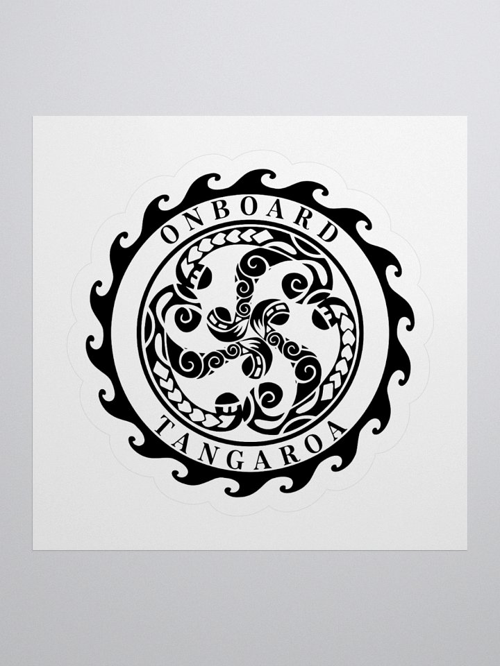 "Onboard Tangaroa" Sticker – Stick with the Journey product image (4)