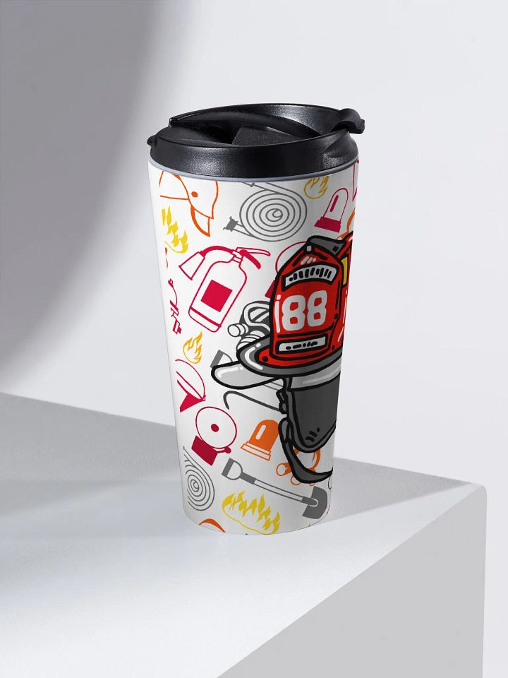 Firefighter's Tribute Travel Mug product image (2)