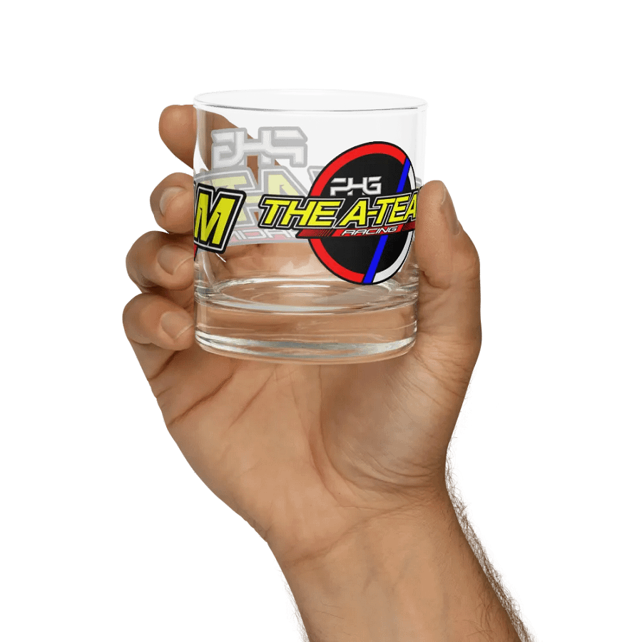 A-Team Racing Rocks Glass product image (1)
