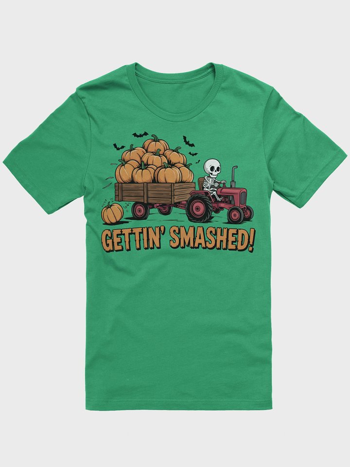 Smashing Skeleton Tractor T-Shirt product image (1)