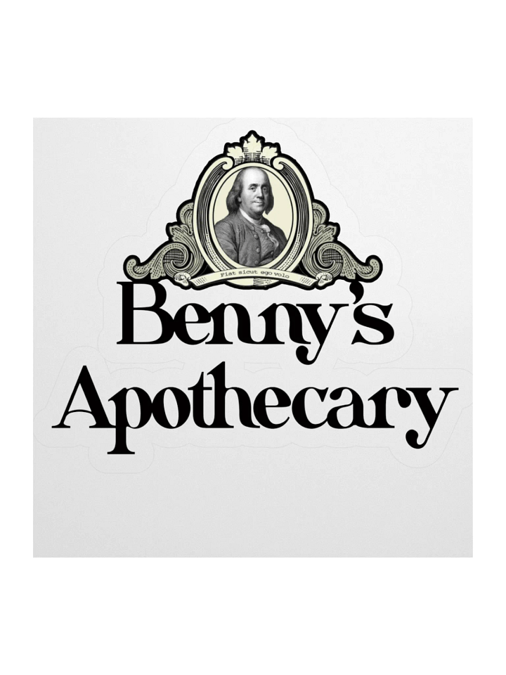 Benny's Apothecary Kiss Cut Sticker product image (3)
