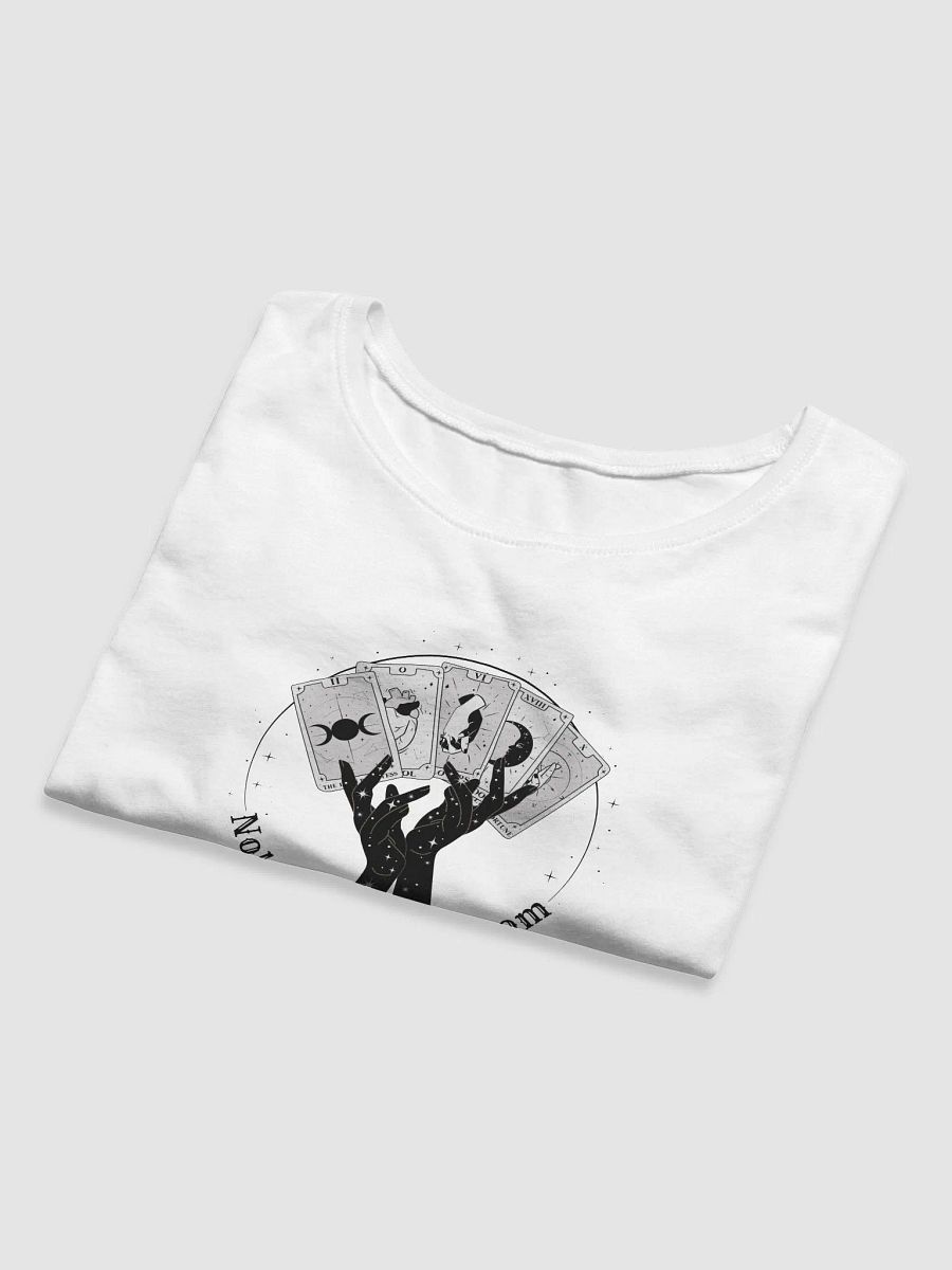 Nobody Tell My Mom Cropped Tee (Black Design) product image (8)