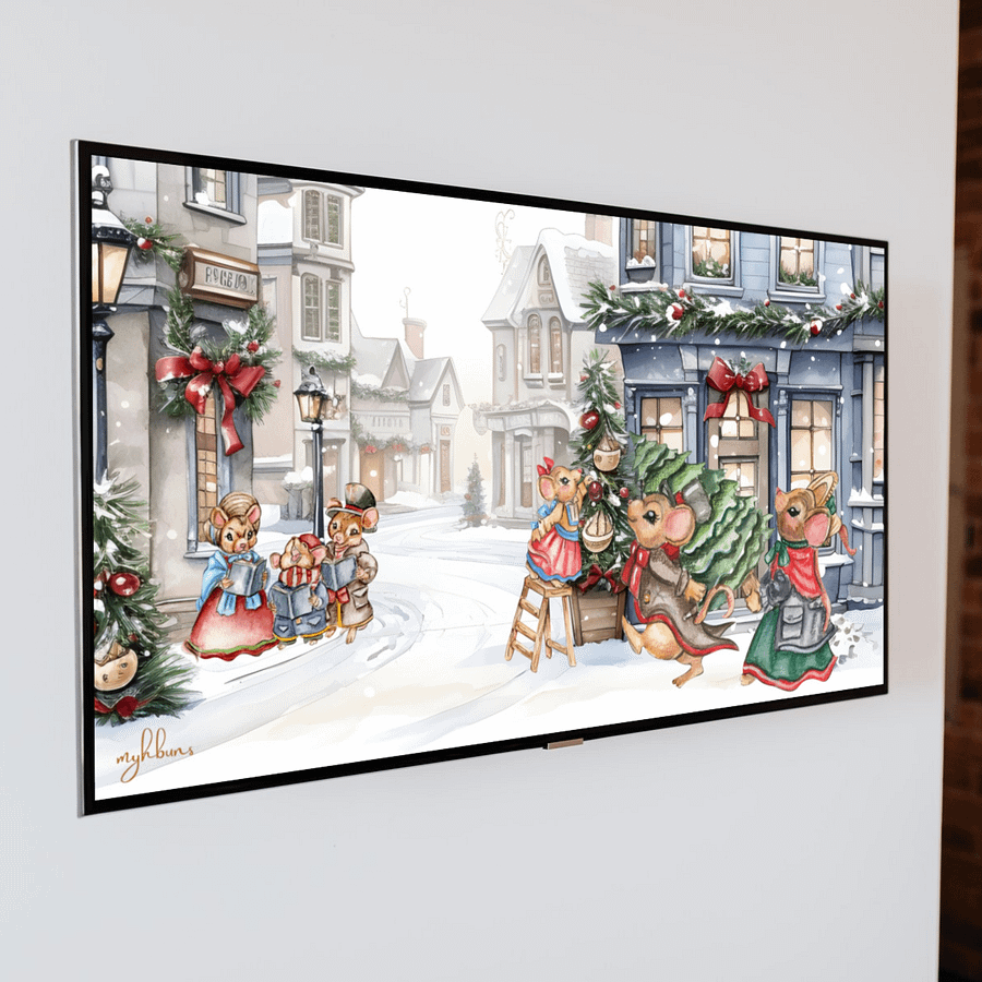 Prelude to Christmas Desktop, Laptop & Smart TV Digital Wallpaper product image (7)