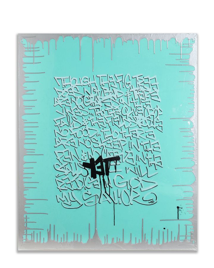 THE VERSE - Blue drip 40x48 product image (1)