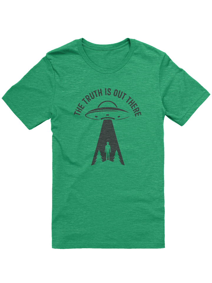 The Truth Is Out There T-Shirt – UFO Alien Abduction X-Files Parody Tee product image (1)