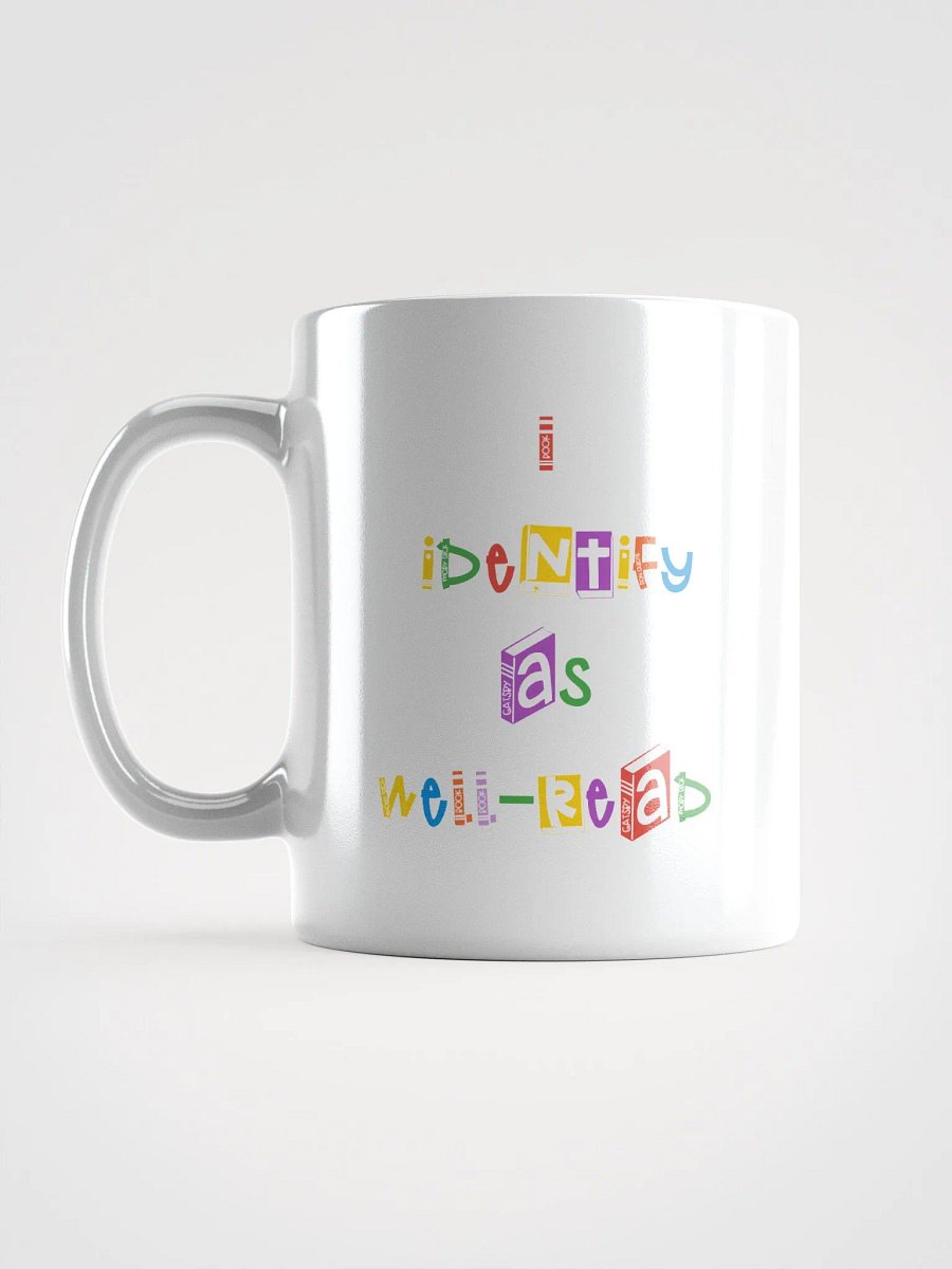 I Identify As Well-Read Mug product image (18)