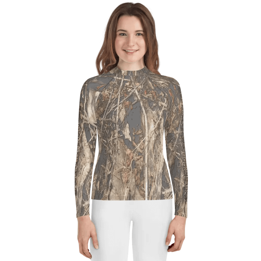 Youth Rash Guard - Dead Split - It Happennnns Camo product image (1)