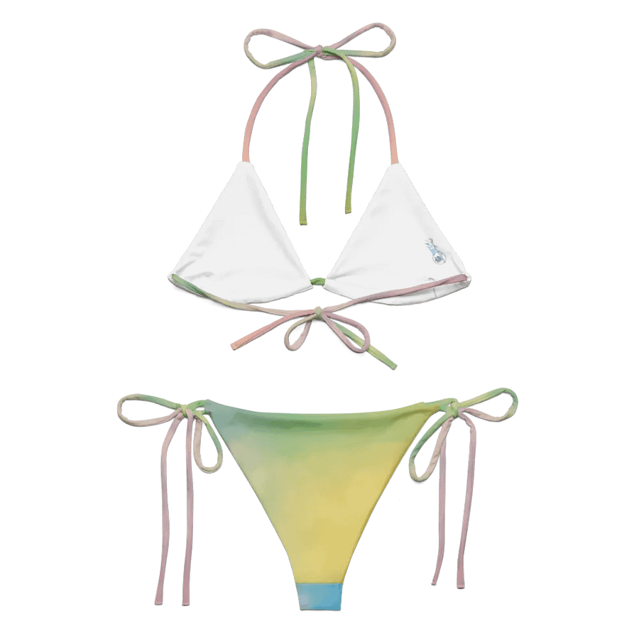 Blur cloud rainbow Design String Bikini - V10 product image (5)
