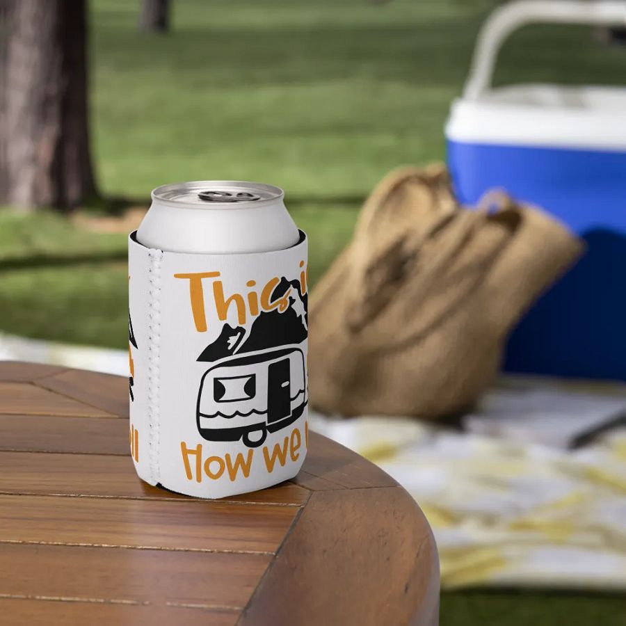 This is How We Roll Camper Can Cooler product image (7)
