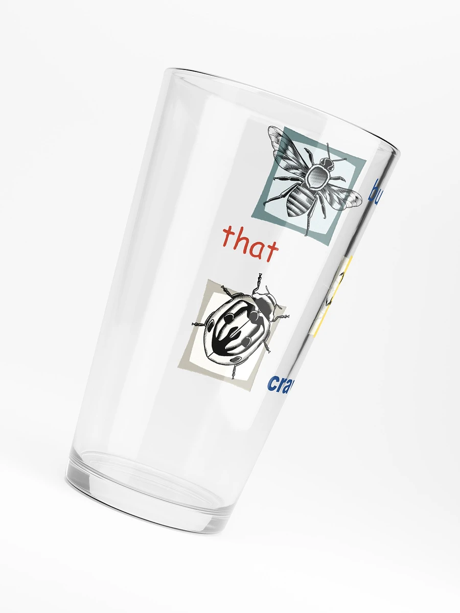 bugs that crawl pint glass product image (6)