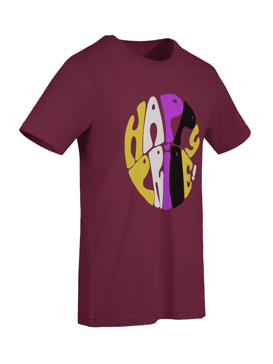 Nonbinary Happy Pride big print tee product image (9)