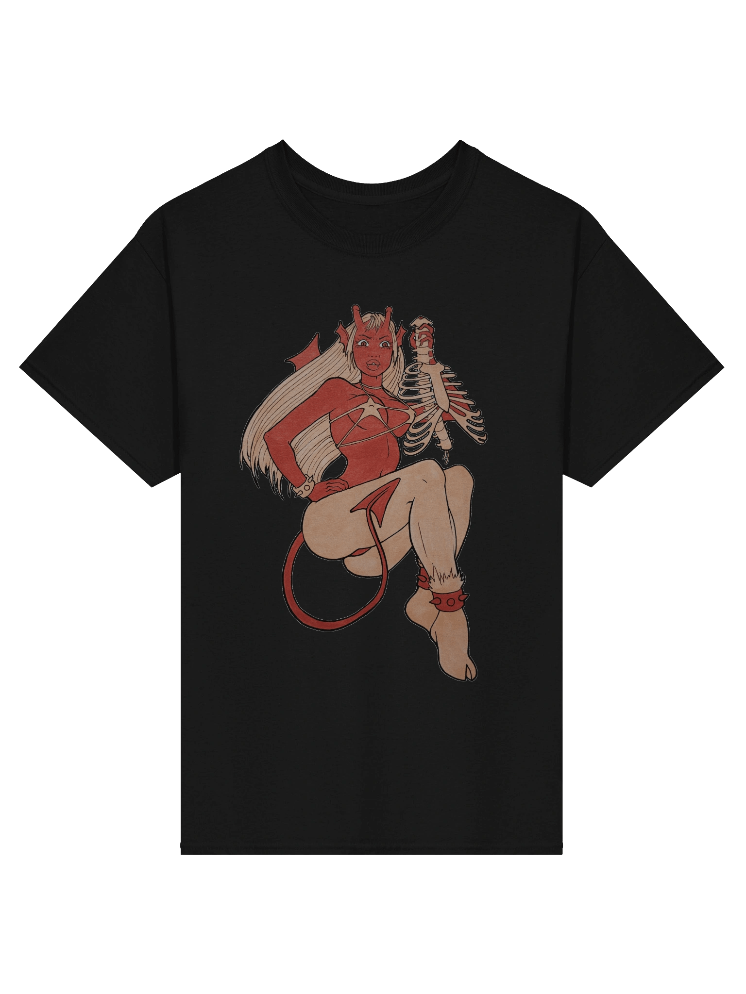 Skele-Devil unisex tee product image (3)