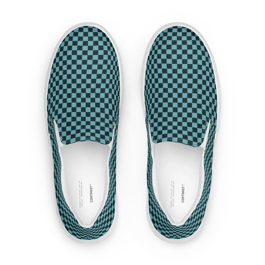 Checkered Slip Ons Men's n. 23 product image (1)