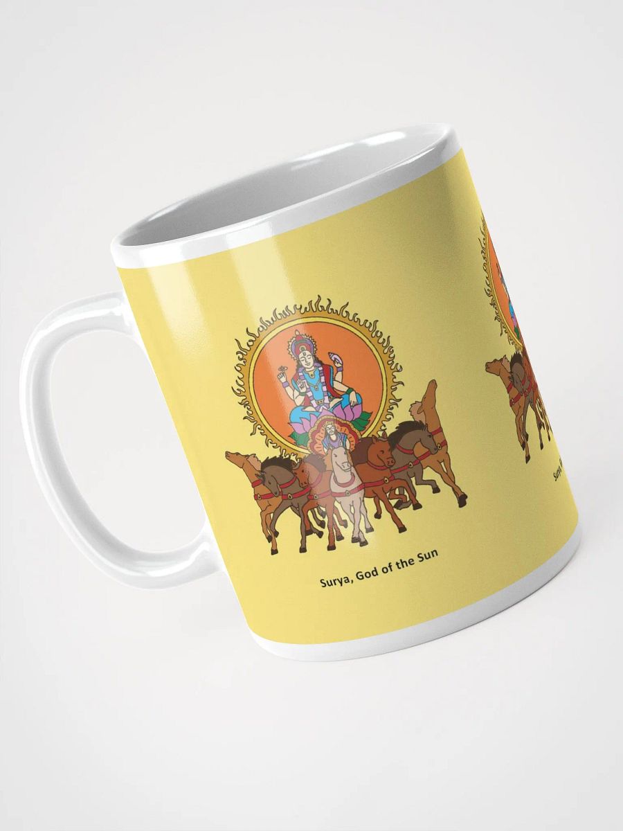 Surya God of the Sun Mug (Yellow) product image (6)