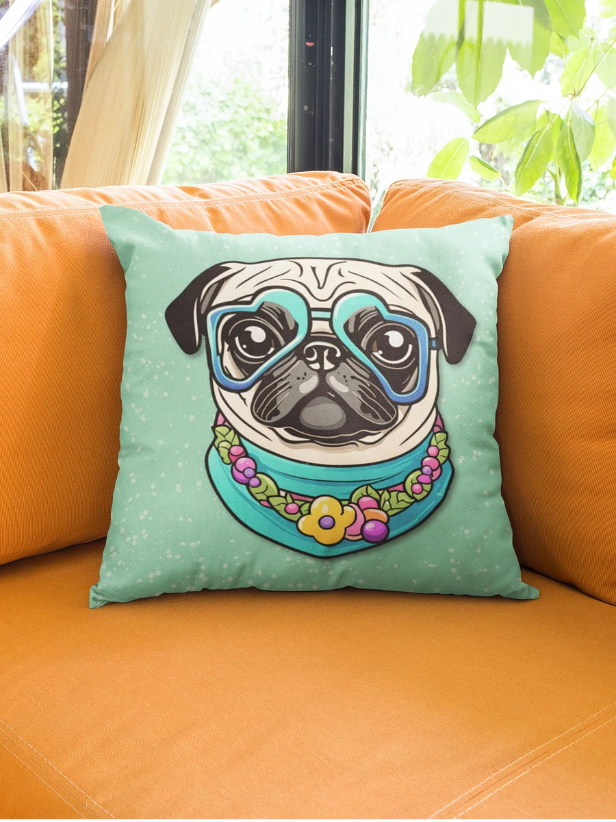 Retro Pug Pillow product image (3)