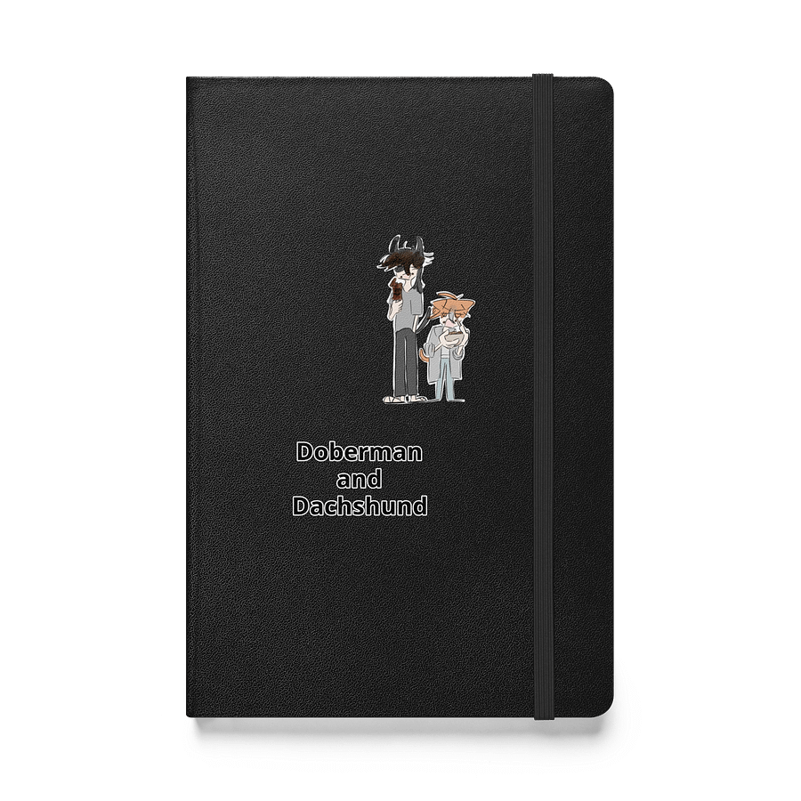 Doberman and Dachshund August notebook product image (1)