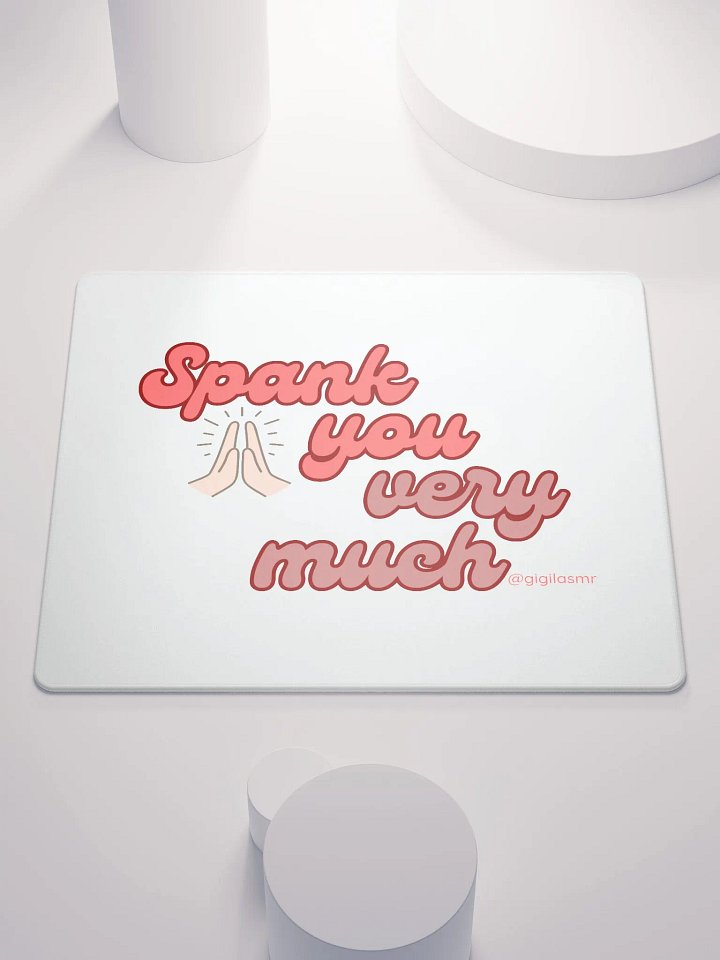 Spank You Gaming Mousepad (transparent) product image (1)