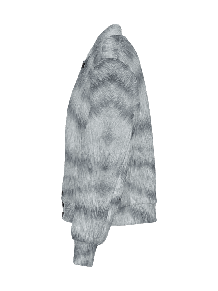 Silver Tabby Cat Premium Bomber Jacket (Unisex) product image (4)