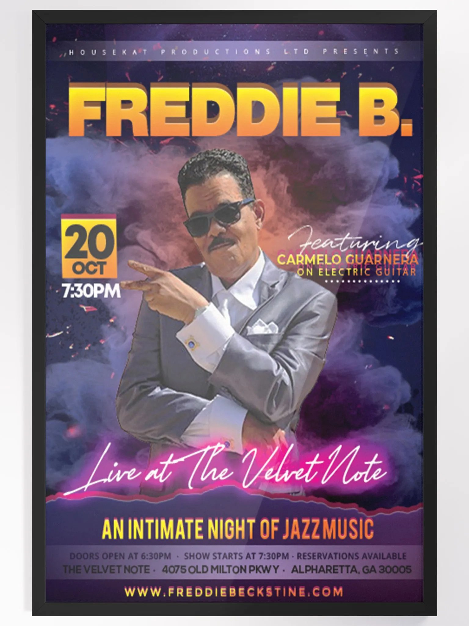 Official Freddie B. - Velvet Note Man Poster product image (4)