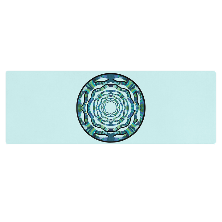 Circle Flower yoga mat product image (1)