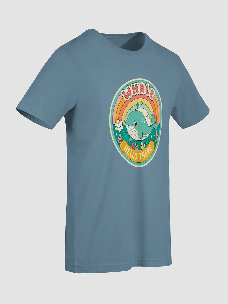 Whimsical Whale Rainbow T-Shirt product image (63)