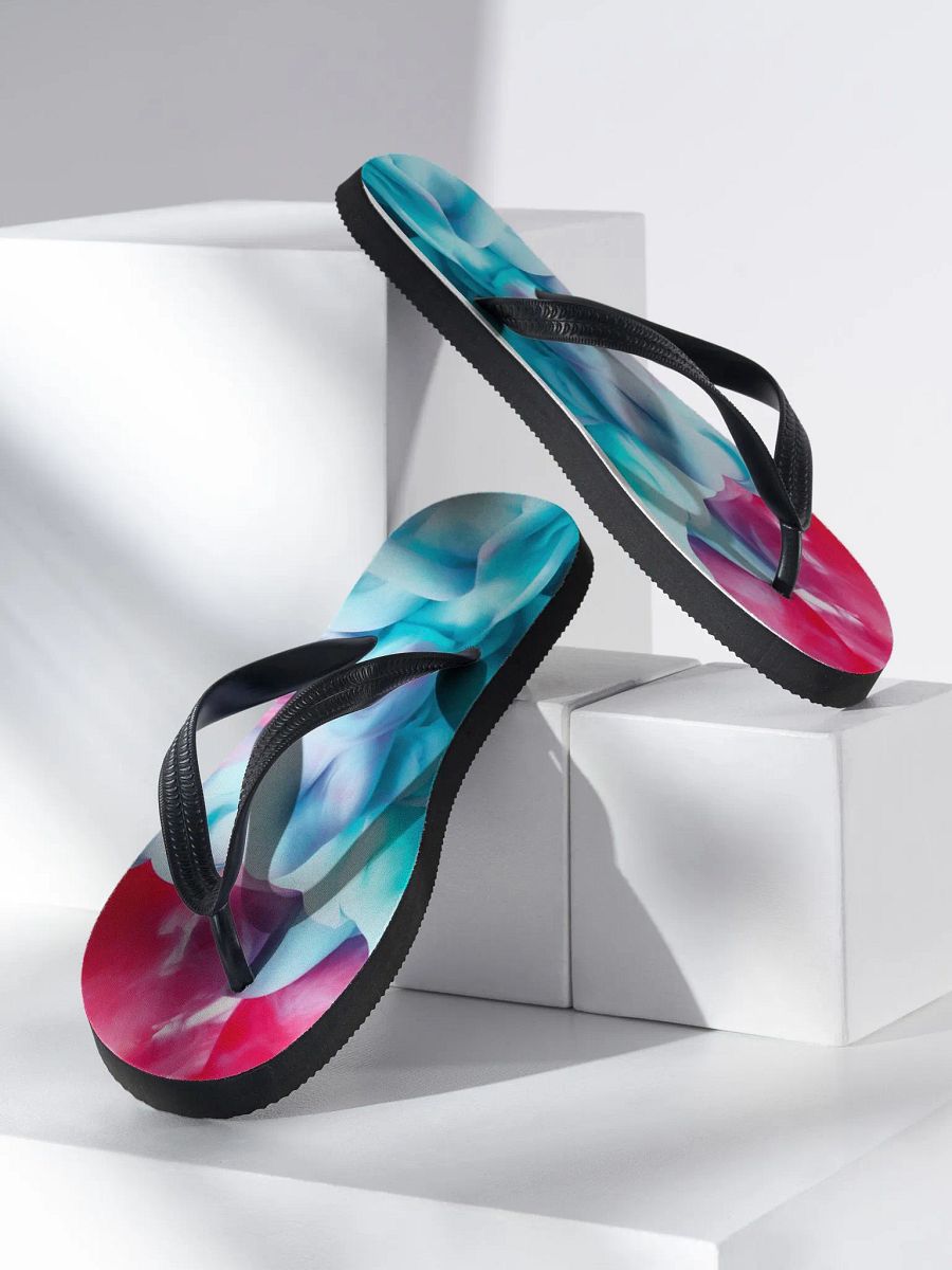 Cloudy Colors Flip Flops product image (3)