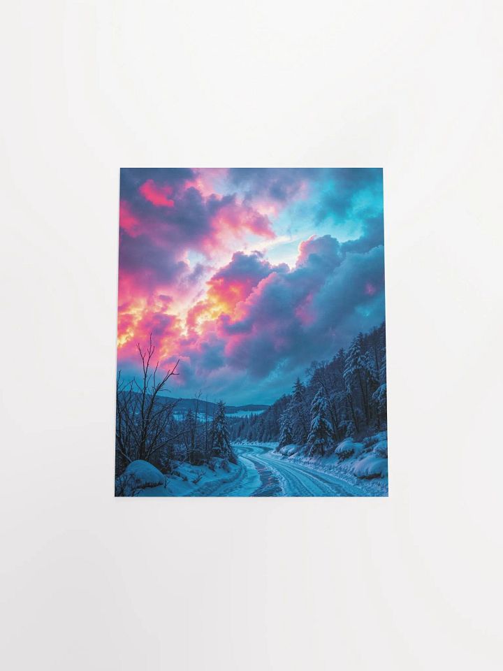Serene Skyline Matte Poster product image (1)