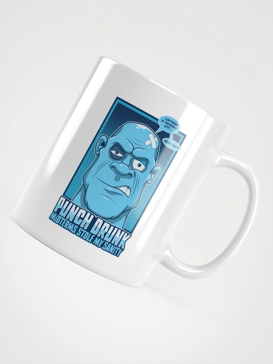 Funny College Coffee Mug – Retro Midterms Cartoon Design product image (4)