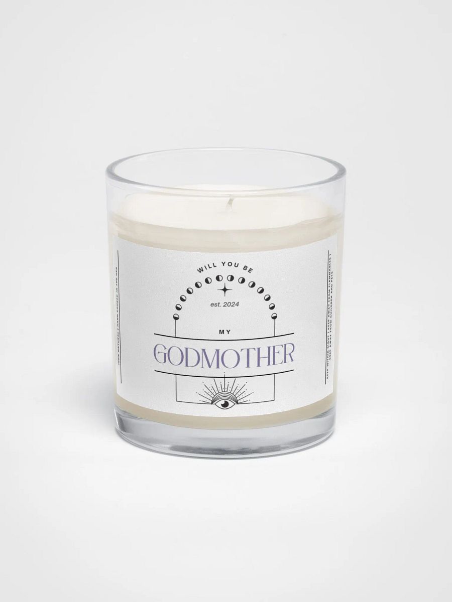 Celestial godmother proposal candle product image (2)
