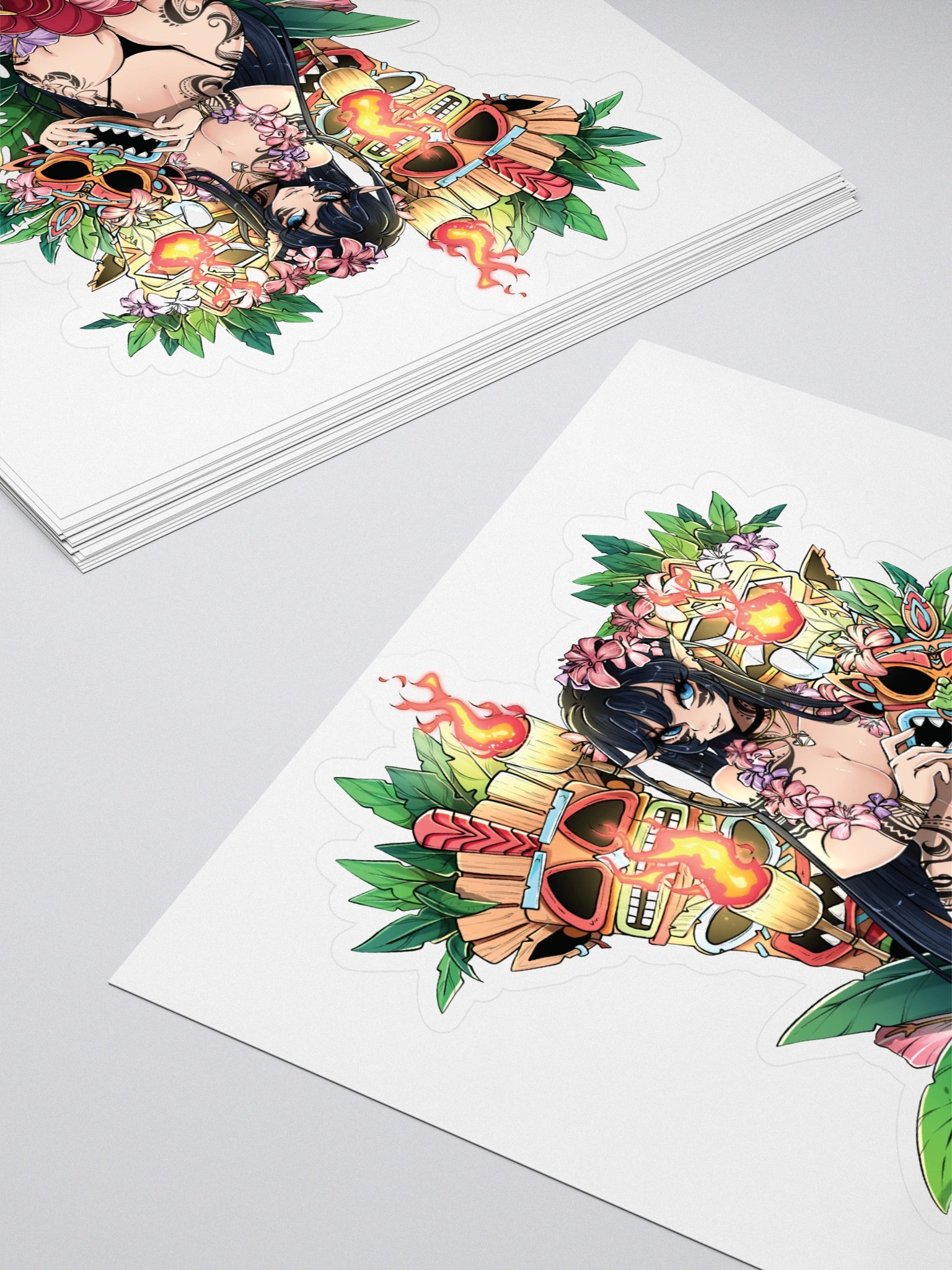 Tiki Totem Sticker product image (4)