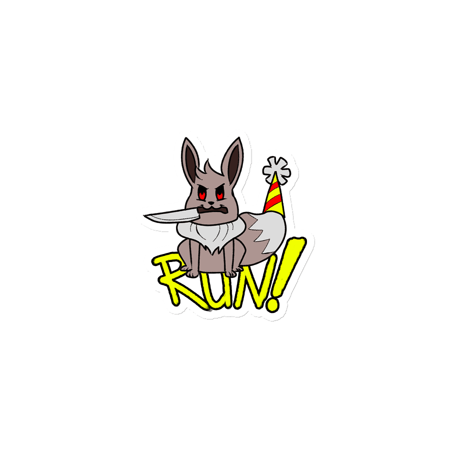 Happy Little Foxdog Run Magnet product image (1)