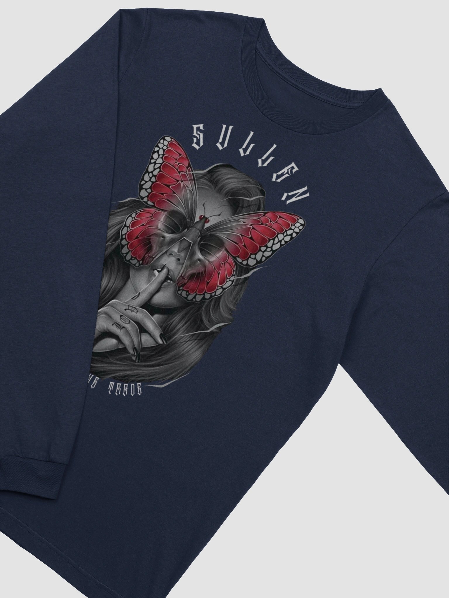 Silent Butterfly Long Sleeve T-Shirt product image (2)