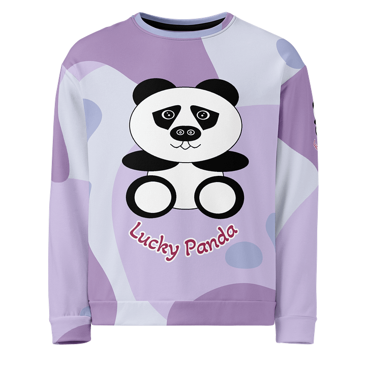 Lucky Panda All-Over Print Sweatshirt product image (1)