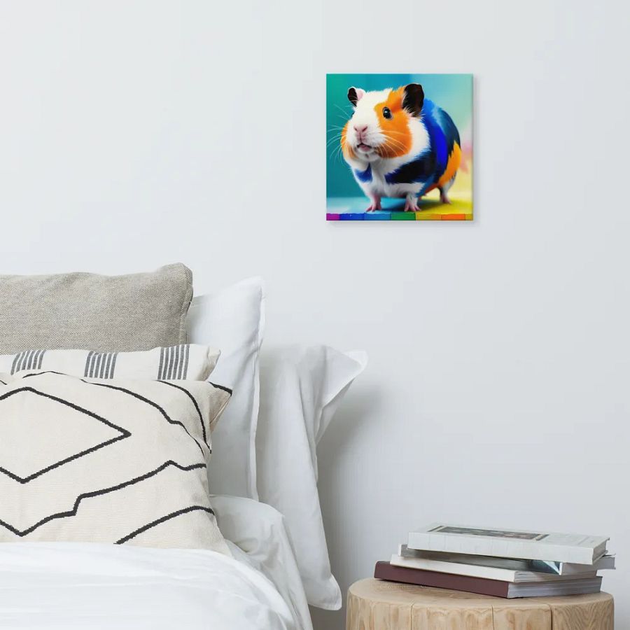 Cute Guinea Pig Digital Painting - v5 product image (6)