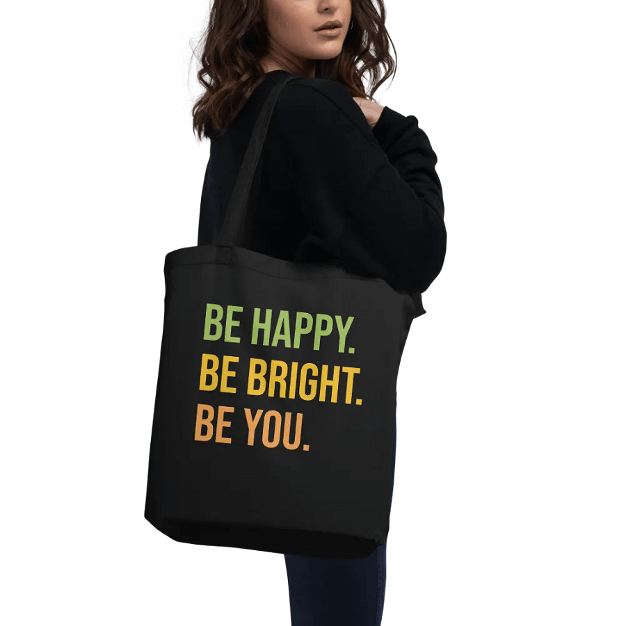 Life is a Song (Double-Sided) Black Tote product image (9)