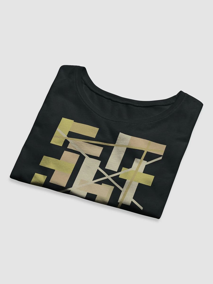 Black Background Golden Geometric Square Rectangle Line Pattern product image (8)