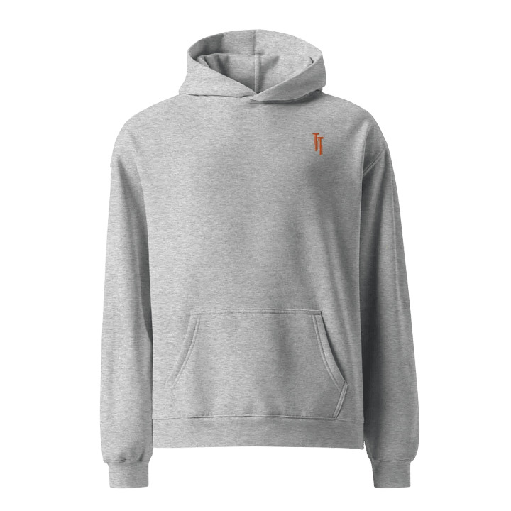 T-Line Orange Oversized Hoodie product image (8)