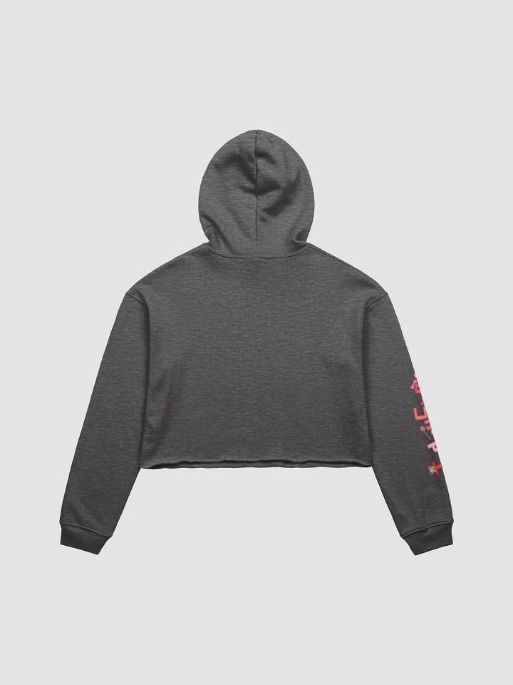 Valentine PJs Teddy Cropped Hoodie product image (10)