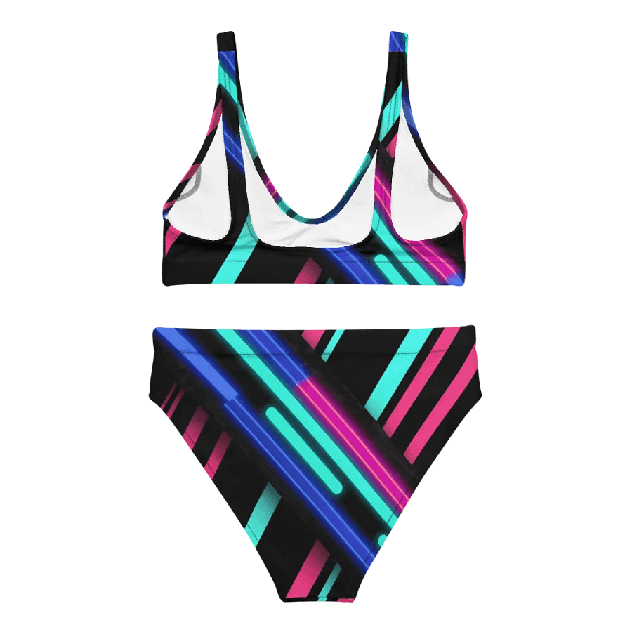 Neon Nightscape Stripe Bikini product image (2)