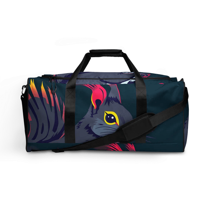 Vibrant Squirrel All-Over Print Duffle Bag product image (1)