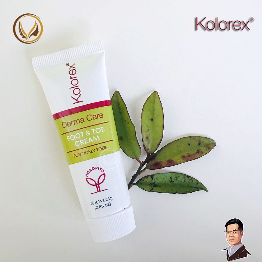 Kem trị nấm móng tay chân, trị hôi chân Kolorex Derma Care Foot & Toe Cream 25g product image (2)
