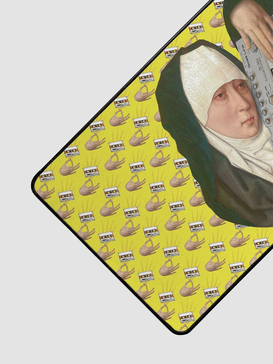 Mater Dolorosa meets Roland TB 303 by Frank Fonik Techno EDM Desk Mat product image (3)