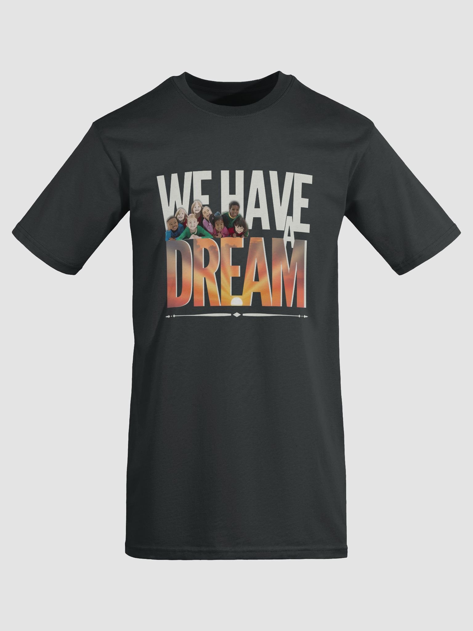 We Have a Dream Diverse Children Unity Art T-Shirt product image (4)